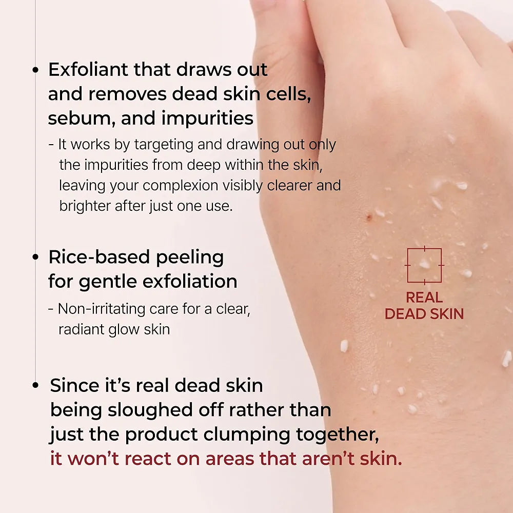 Korean Dr. Melaxin Peel Shot White and Black Rice Exfoliating Essence Moisturizing Gentle Exfoliation Soften Serum Skin Care